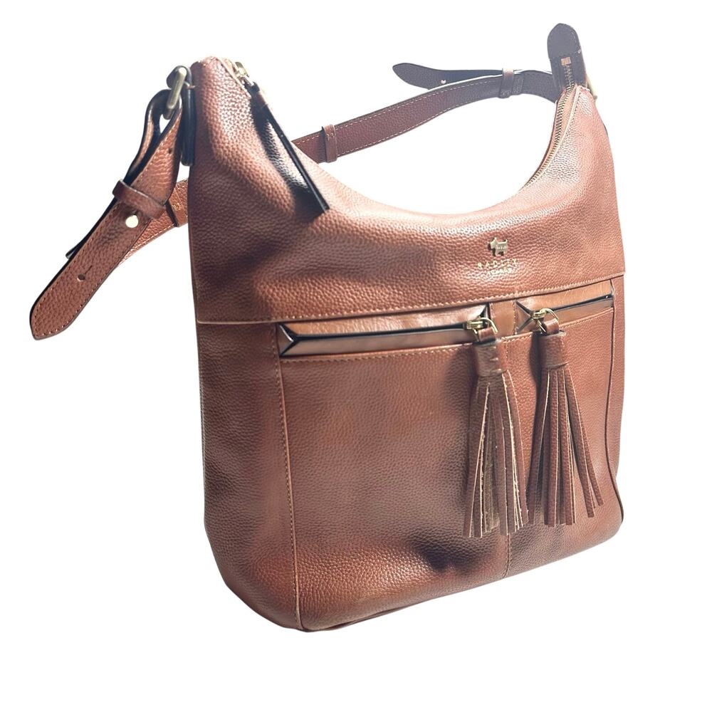 Radley London | Women | Postman’s Park Chestnut Brown Leather Hobo Handbag | OS - Picture 16 of 16